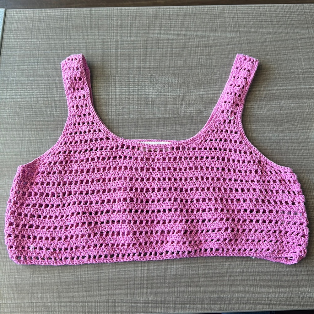 Pacsun knitted crop top